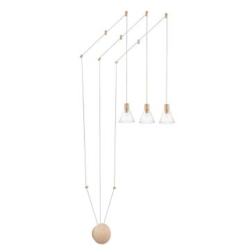 Lampă cu pendul MARCE 9028813 3000k 1x15W/led IP20 750lm de la Nova Luce