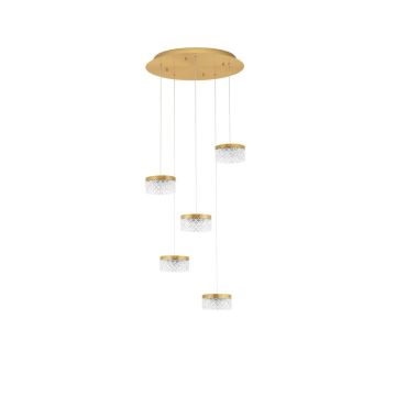 Lampă cu pendul BION 9186942 3000k 5x32W/led IP20 1993lm de la Nova Luce