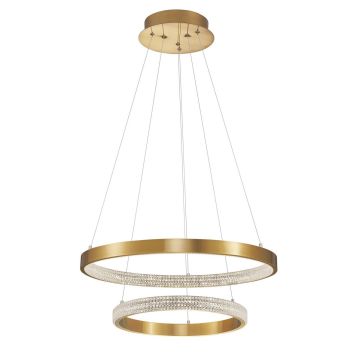 Lampă cu pendul MORON LE41700 3000k 1x60W/led IP20 3113lm de la Luces Exclusivas