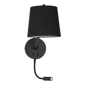 Aplique de perete SAGE 9129330 3000k 1x15W/LED+1xE27 IP20 190lm de la Nova Luce