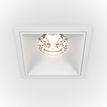 Lumină îngropată deasupra plafonului ALFA LED DL043-01-15W3K-D-SQ-W 3000K 1x15W/LED 1150LM IP20 de la Maytoni