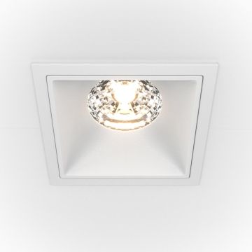 Lumină îngropată deasupra plafonului ALFA LED DL043-01-15W4K-D-SQ-W 4000K 1x15W/LED 1250LM IP20 de la Maytoni