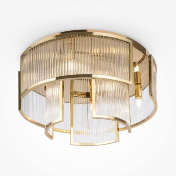 Lustră de tavan Frame MOD174CL-06G 6x60W/E14 IP20 de la Maytoni
