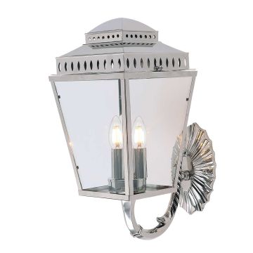 Aplique de perete MANSION HOUSE MANSION-HOUSE-WB1-PN 3x60W/E14 IP44 de la Elstead Lighting