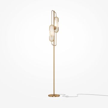 Lampă de podea MARMO MOD099FL-02G 2x40W/G9 IP20 de la Maytoni
