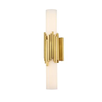 Aplique de perete Marvele MARVELE-2WB-AB-OPAL 3000K 2x4W/G9 800lm IP44 de la Elstead Lighting