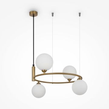 Lampă cu pendul RING MOD013PL-04BS1 4x25W/G9 IP20 de la Maytoni