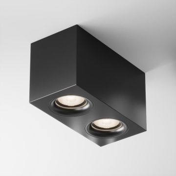 Lumină montată pe suprafață SLIM C013CL-02B 2x50W/GU10 IP20 de la Maytoni