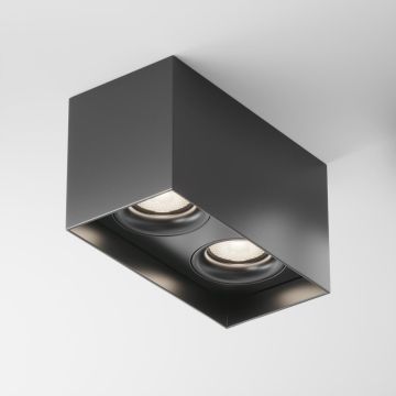 Lumină montată pe suprafață SLIM C015CL-02B 2x50W/GU10 IP20 de la Maytoni