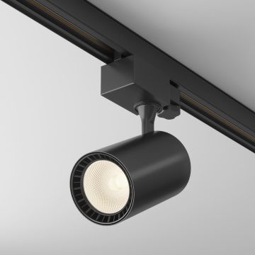 Proiector de șină VUORO TR029-3-10W3K-S-B 3000K 1x10W/LED 750LM IP20 de la Maytoni