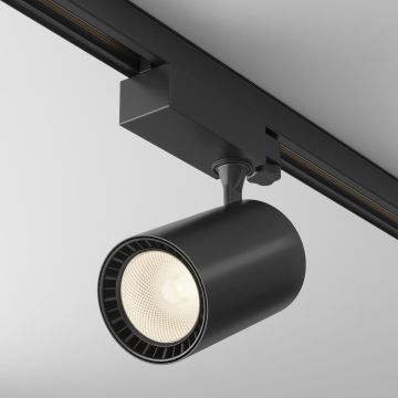 Proiector de șină VUORO TR029-3-20W3K-S-B 3000K 1x20W/LED 1500LM IP20 de la Maytoni