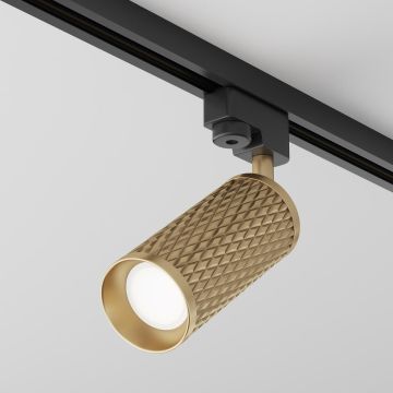 Proiector de șină FOCUS DESIGN TR011-1-GU10-G 1x50W/GU10 IP20 de la Maytoni