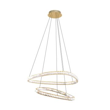 Lampă cu pendul ATHESA MD3169-2-3GT 2700K-6000K 1x38W/LED 4400lm IP20 de la Zuma Line