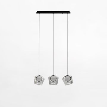 Lampă cu pendul COLORE MD3350B-3BL/C 3000k 3x6W/LED 402lm de la Zuma Line