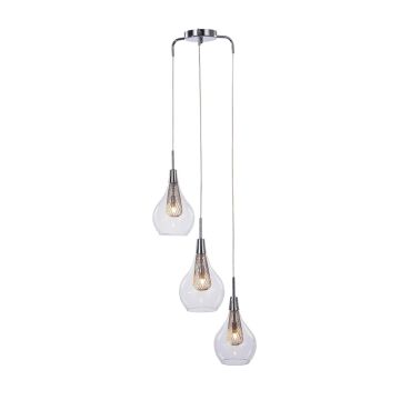 Lampă cu pendul ELEKTRA 3 AZ1688 3x40W/G9 IP20 de la AZzardo