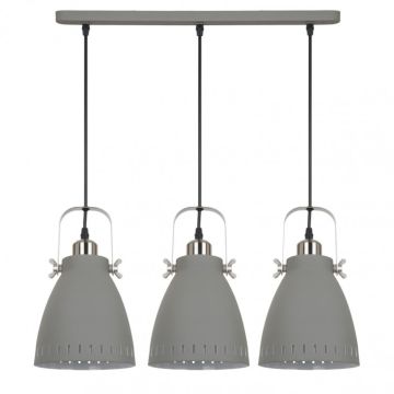 Lampă cu pendul FRANKLIN MD-HN8026S-3-GR+S.NICK 3x60W/E27 de la Italux