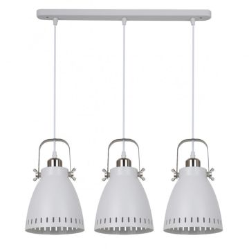 Lampă cu pendul FRANKLIN MD-HN8026S-3-WH+S.NICK 3x60W/E27 de la Italux