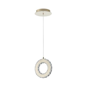 Lampă cu pendul GIRONA MD3713-1-3GT 3000K 1x10W/LED 1100lm IP20 de la Zuma Line