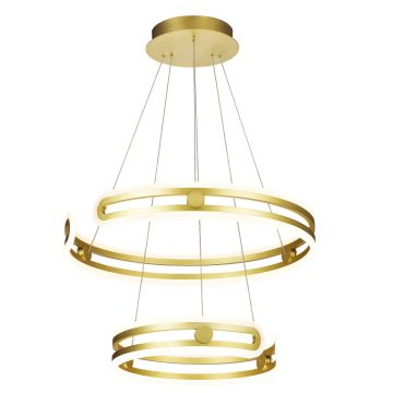 Lampă cu pendul KIARA MD17016002-2A GD 2x120W/LED 5180LM IP20 de la Italux