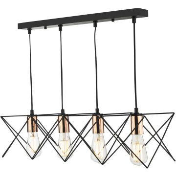 Lampă cu pendul Midi MID0422 4x40w/e27 de la Dar Lighting