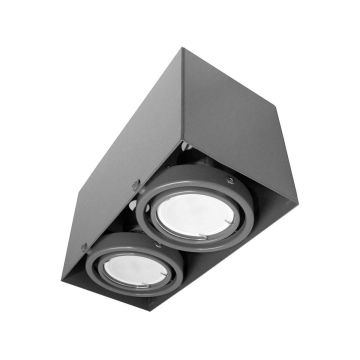 Lumină montată pe suprafață BLOCCO ML843 3000K 2x7W/Gu10 1120lm IP20 de la Milagro