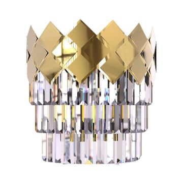 Aplique de perete CARISMA ML8890 2x40W/E14 IP20 de la Milagro