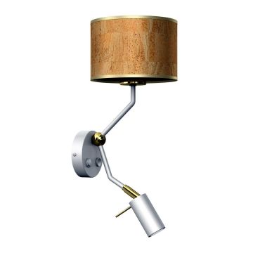 Aplique de perete CORK MLP7516 2x60W/E27 IP20 de la Milagro