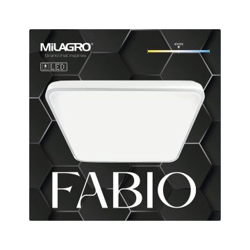 Lustră de tavan FABIO ML7934 4000K 1x23W/LED IP20 de la Milagro