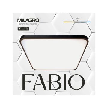 Lustră de tavan FABIO ML7935 4000K 1x23W/LED IP20 de la Milagro