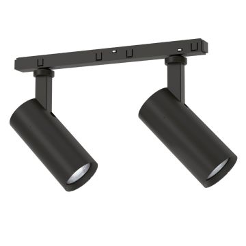 Proiector de șină MAGNETIC TRACK ML7155 4000K 2x10W/LED 1800lm IP20 de la Milagro