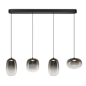 Lampă cu pendul VASO ML1407 3000K 4x15W/LED 1689lm IP20 de la Milagro