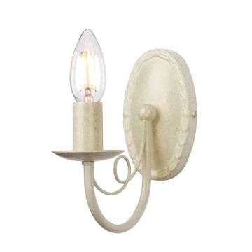 Aplique de perete MINSTER MN1-IV-GOLD 1x60W/E14 de la Elstead Lighting