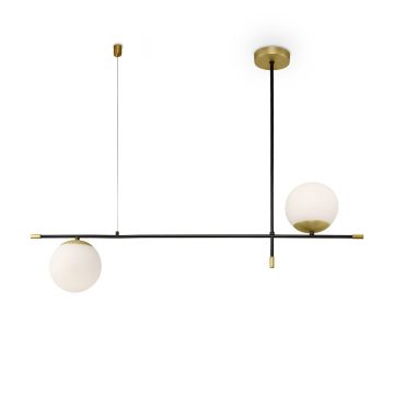 Lampă cu pendul NOSTALGIA MOD048PL-02G 2x40W/E14 de la Maytoni