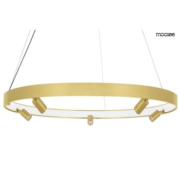 Lampă cu pendul MOOSEE CIRCLE SPOT GOLD MSE010100161 3000K 1x75,8W/LED 6100LM IP20 de la King Home