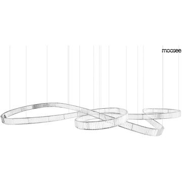 Lampă cu pendul WAVE MSE1501100200 3000K 103W/LED 8240lm de la King Home