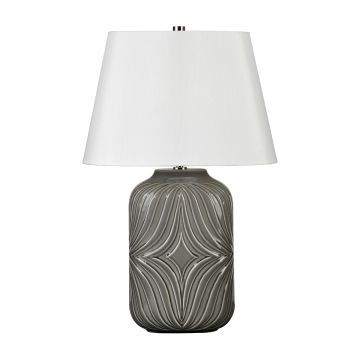 Lampă de masă MUSE MUSE-TL-GREY 1x60W/E27 de la Elstead Lighting