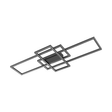 Lustră de tavan ERVI MX7907-3B-3BT 2700K-6000K 1x57W/LED 6600lm IP20 de la Zuma Line