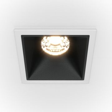 Lumină îngropată deasupra plafonului ALFA LED DL043-01-10W4K-D-SQ-WB 4000K 1x10W/LED 500LM IP20 de la Maytoni