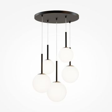 Lampă cu pendul BASIC FORM MOD321PL-05B 5x40W/E14 IP20 de la Maytoni