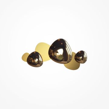 Aplique de perete JACK-STONE MOD314WL-L13G3K 3000K 3x13W/LED 550LM IP20 de la Maytoni