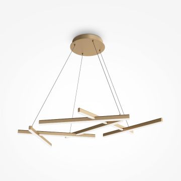 Lampă cu pendul LINE MOD016PL-L75MG3K 3000K 6x79W/LED 3100LM IP20 de la Maytoni