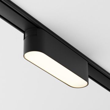 Proiector de șină BASIS TR080-1-6W3K-B 3000K 1x6W/LED 350LM IP20 de la Maytoni