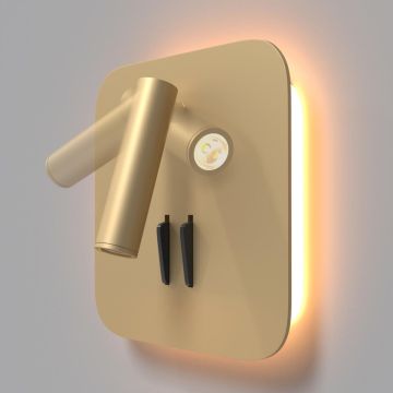Aplique de perete IOS 176 C175-WL-01-6W-MG 3000K 9W/LED 540LM de la Maytoni