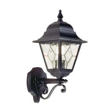 Aplique de perete NORFOLK NR1-BLK 1x60W/E27 IP43 de la Elstead Lighting