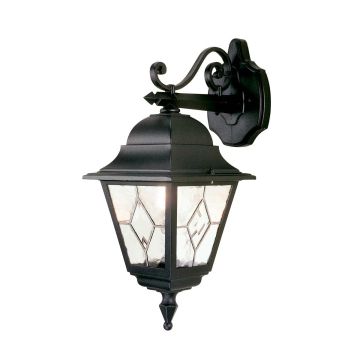 Aplique de perete NORFOLK NR2-BLK 1x60W/E27 IP43 de la Elstead Lighting