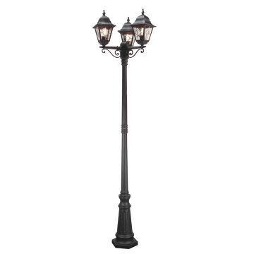 Felinar NORFOLK NR8-BLK 3x60W/E27 IP43 de la Elstead Lighting