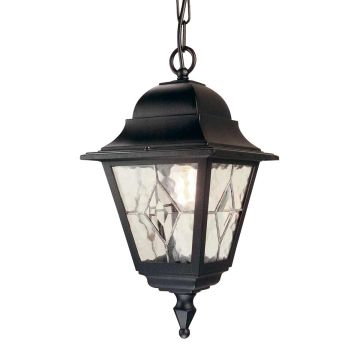 Lampă cu pendul NORFOLK NR9-BLK 1x60W/E27 IP43 de la Elstead Lighting