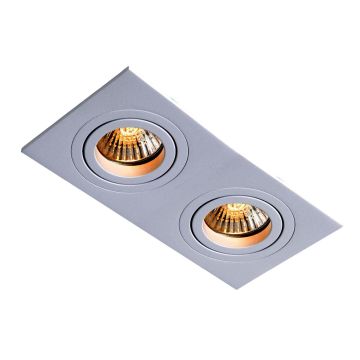 Lumină îngropată deasupra plafonului Metis LP-2780/2RS WH 2x50W/GU10 IP20 de la Light Prestige