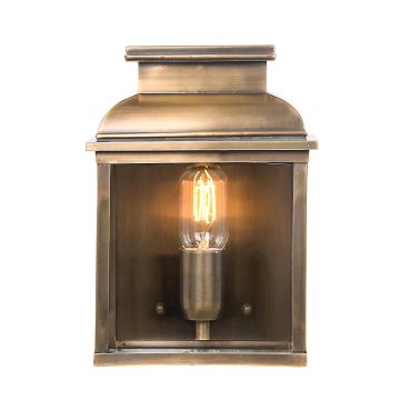 Aplique de perete OLD BAILEY OLD-BAILEY-BR 1x60W/E27 IP44 de la Elstead Lighting