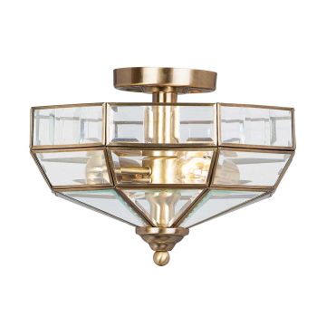 Lampă de tavan OLD PARK OLD-PARK-AB 2x60W/E27 de la Elstead Lighting